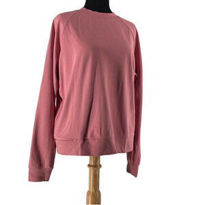 KIT and Ace upgraded serenity pullover recycled ponte light weight mock neck M